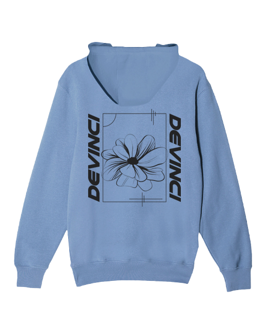 Hoodie Fleur - Colony Blue