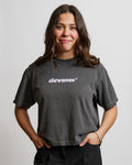 T-shirt Boxy Délavé