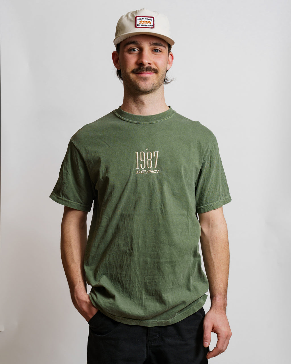 T-shirt Vintage Brodé 1987