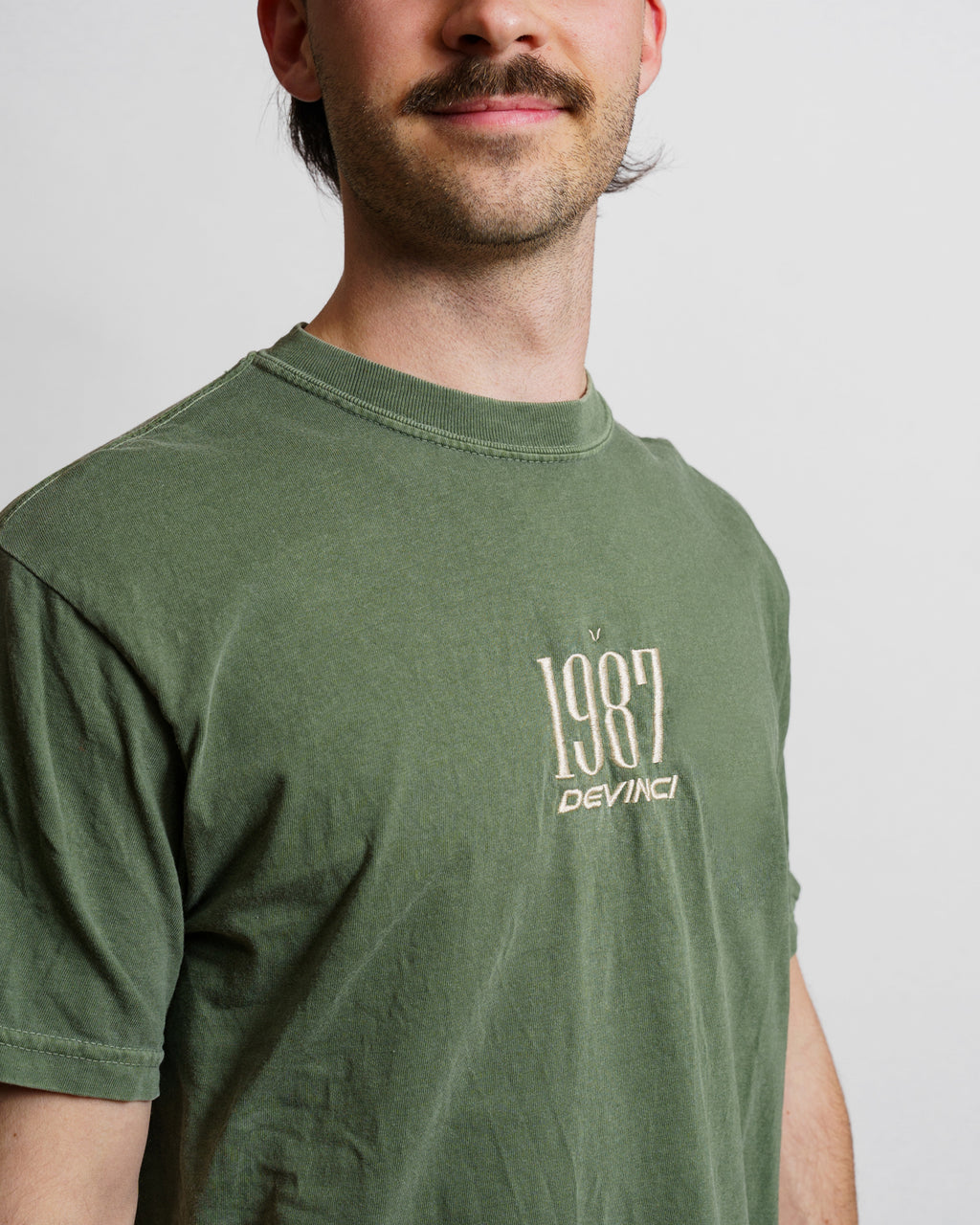 T-shirt Vintage Brodé 1987