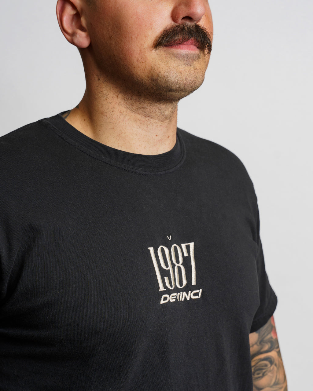 T-shirt Vintage Brodé 1987