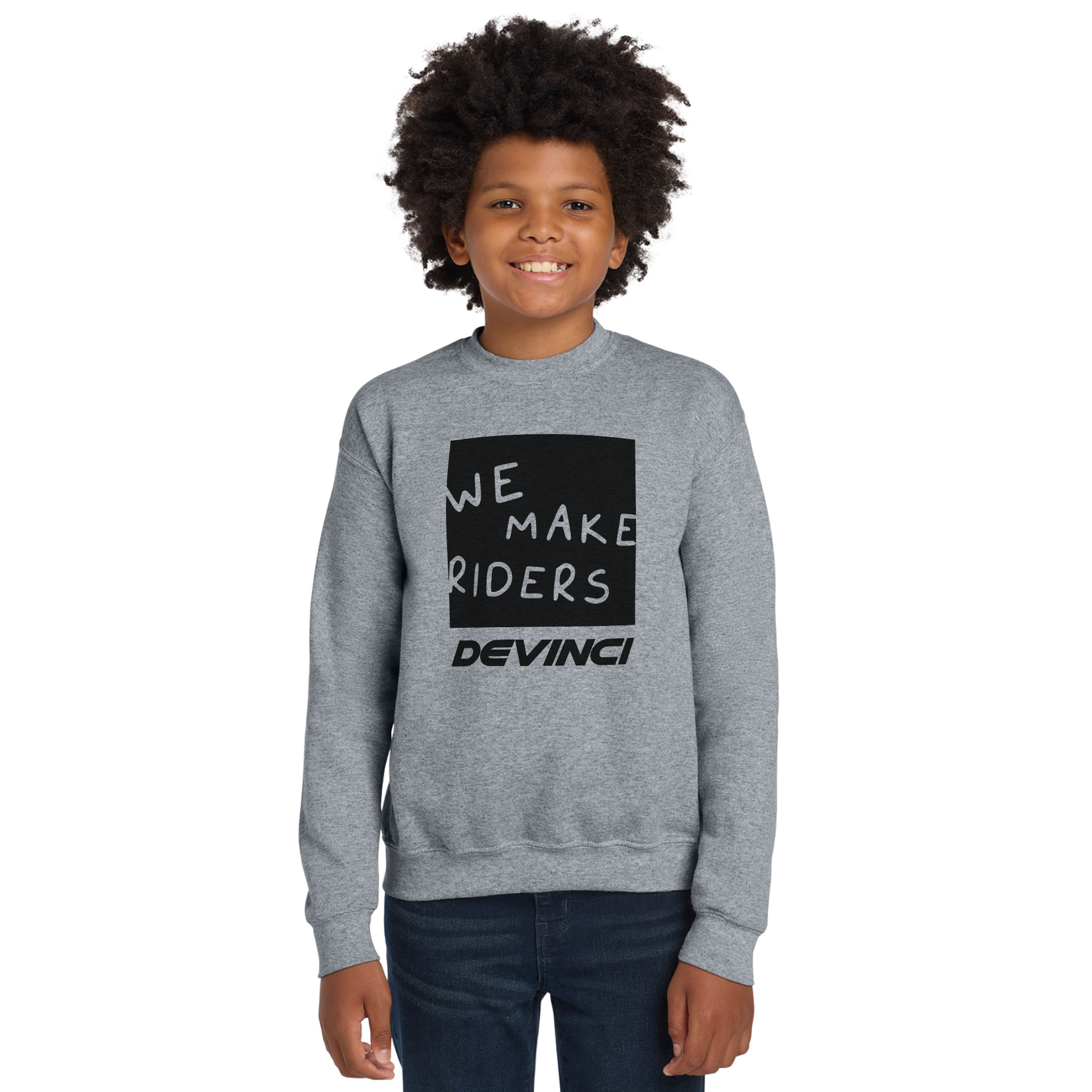 Sweat à Col Rond We Make Riders - Junior